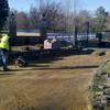 Paver Driveway Entrance Compacting Sub Base During Pic Genito Rd, Midlothian, VA